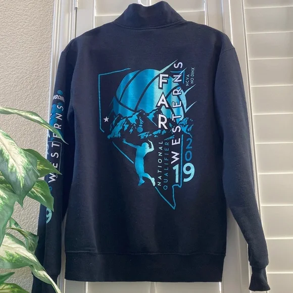 No Dinx half zip sweatshirt - Picture 2 of 5